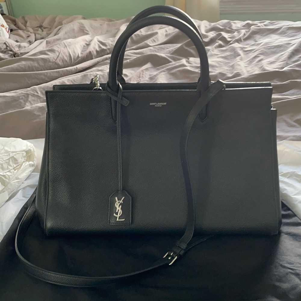 Ysl Rive Gauche Cabas Bag - image 1